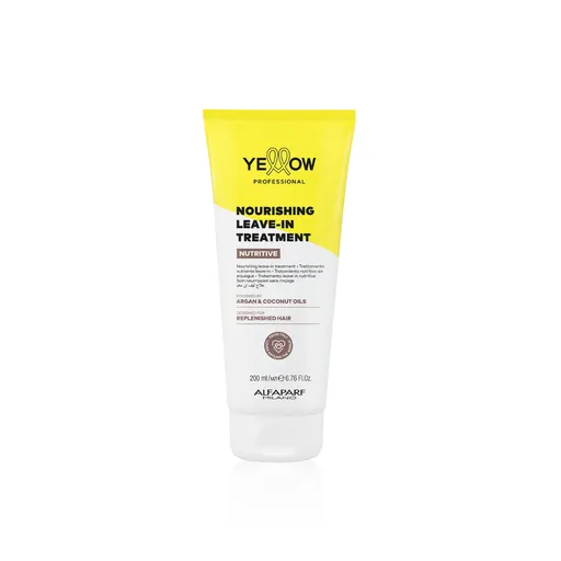 Tratament Leave-in pentru Par Uscat, Yellow Nourishing Leave-In Treatment, cu Ulei de Cocos si Argan 200ml