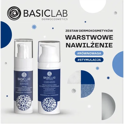 BasicLab Dermocosmetics Layered Moisturising set cadou pentru hidratare intensa