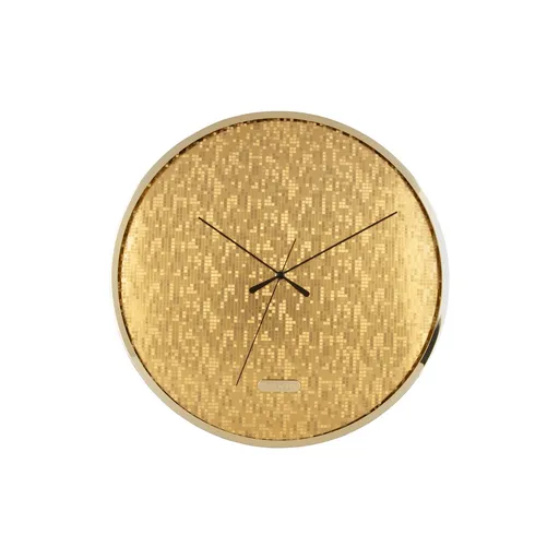 Karlsson 6005GD ceas de perete de design auriu,diametru 40 cm