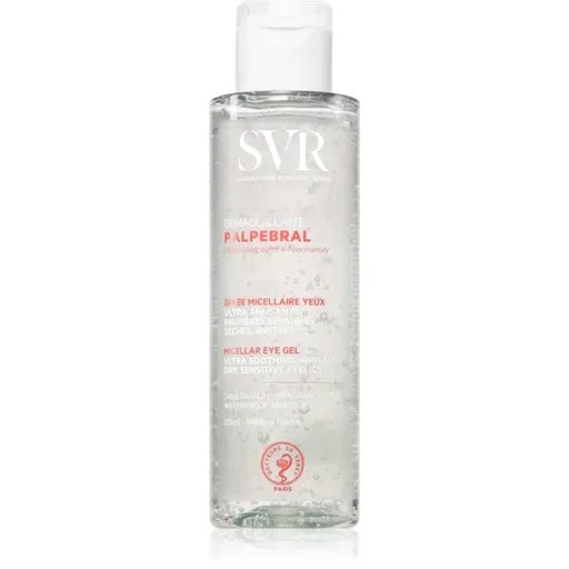 SVR PALPEBRAL Micellar Eye Gel gel micelar calmant, pentru demachierea ochilor 125 ml