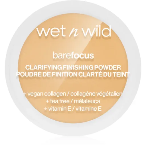 Wet n Wild BareFocus Clarifying Finishing Powder pudra matuire culoare Light/Medium 6 g
