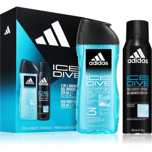 Adidas Ice Dive set cadou pentru bărbați 2 buc