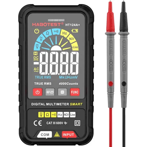 Multimetru digital universal Habotest HT124A+ / 5907489609487