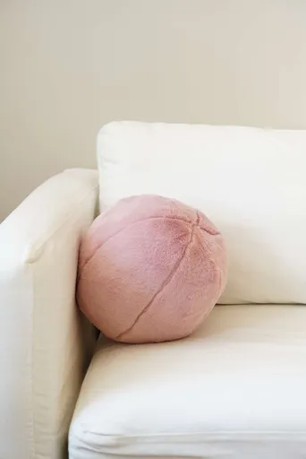 Perna, Pelus Top, 25x25x25 cm, 75% RECYCLED POLYESTER/25% POLYESTER, Roz prafuit