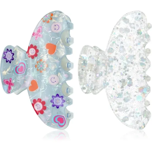 invisibobble Clipstar Cosmic Glow clama de par marimea M 2 buc