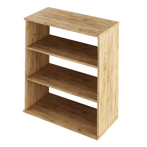 Bibliotecă RESITA TIP 4, stejar artisan, maro