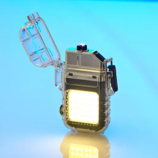 Brichetă electrică cu lanternă