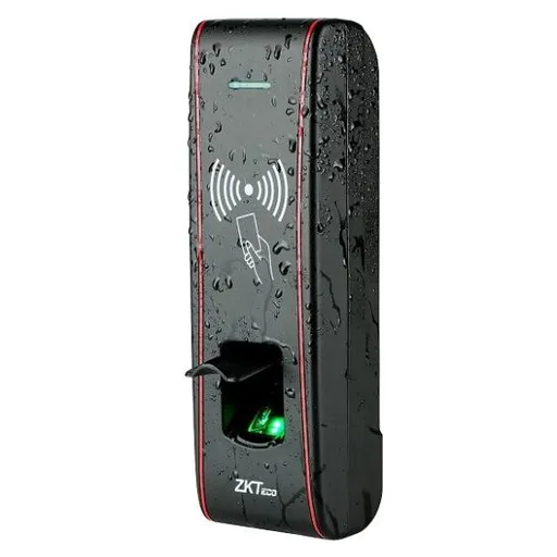 Controler de acces standalone cu functie de pontaj, cu cititoare de amprente si de cartele incorporate ZKTeco FPA-1600