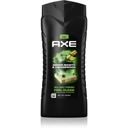 Axe Mojito & Cedarwood gel de dus pentru față, corp și păr 400 ml