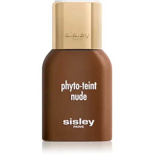 Sisley Phyto-Teint Nude fond de ten iluminator și hidratant pentru un look natural culoare 8C Cappuccino 30 ml