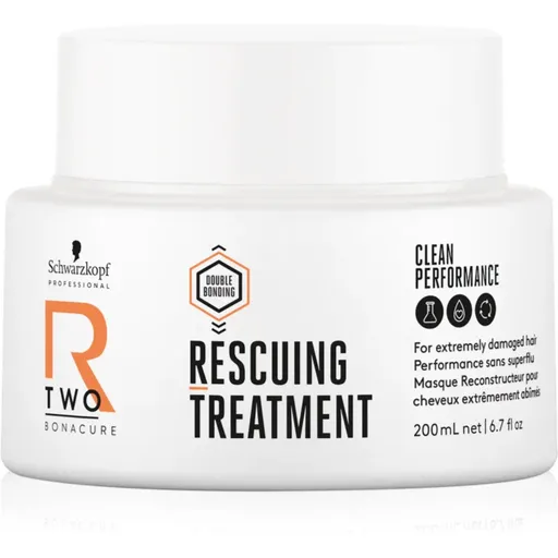 Schwarzkopf Professional Bonacure R-TWO Rescuing Treatment Masca de par pentru par foarte deteriorat 200 ml