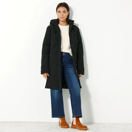 Parka matlasată din microfibră