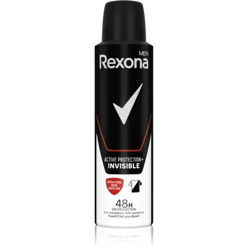 Rexona Active Protection+ Antiperspirant spray anti-perspirant pentru barbati Invisible 150 ml