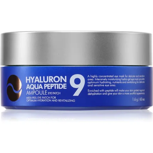 Medi - Peel Hyaluron Aqua Peptide 9 masca hidrogel pentru ochi cu peptide 60 buc