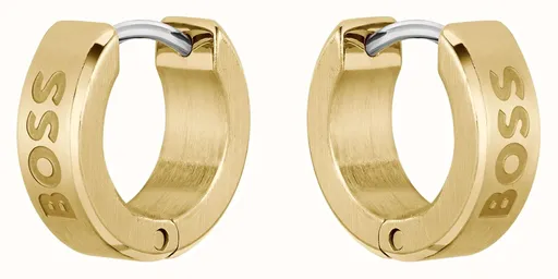Hugo Boss Cercei rotunzi placați cu aur Odell 1580655