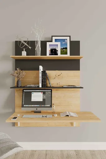 Birou, Hanah Home, Pooh, Stejar safir / negru