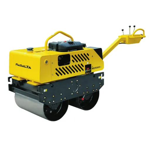 Cilindru dublu vibrocompactor,Masalta MDRS65L Lombardini 15LD350S, diesel