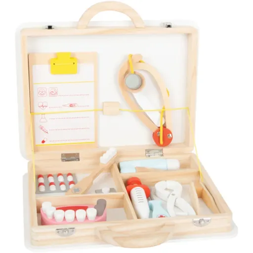Small foot Doctor's Playset set de jucării din lemn 3 y+ 1 buc