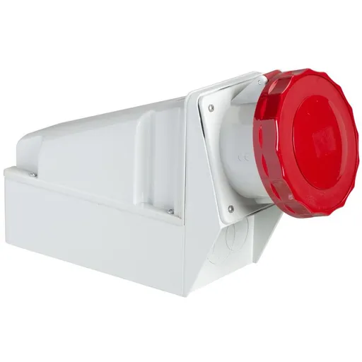 Priza industriala Pratika, 63 A, 3P+N+E, 380, 415 V Ac, Ip67 Schneider 81183