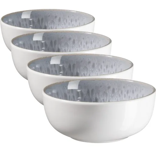 Mäser Set de boluri Lunaria Grey 12 cm, 4 buc., gri, 12 cm