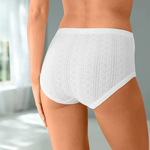 Set de 4 chiloți maxi pointelle