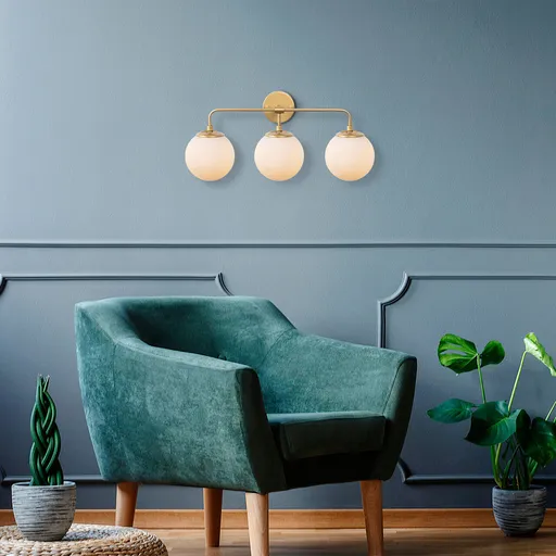 Aplica de perete, Opviq, 942FLG2170, Auriu