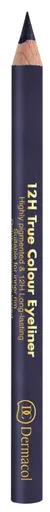 Dermacol Creion din lemn pentru ochi 12H (True Colour Eyeliner) 2 g 7 Grey