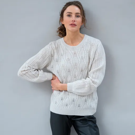 Pulover cu mâneci lungi din catifea