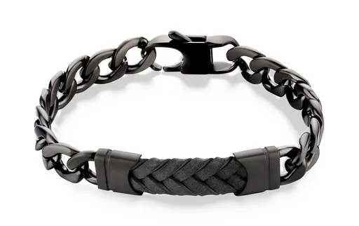 S'Agapõ Brățară de oțel la modă pentru bărbați Parkour SKR15