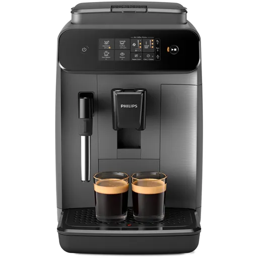 Espressor automat Philips EP0824/00, 1500W, 15 bar, 1.8 L, Rasnita cu 12 trepte, Ecran tactil, Timer, AquaClean, Aroma Extract, My Coffe Choice, Negru