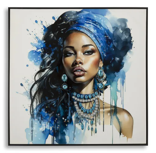 Mauro Ferretti Pictura Pe Pânza Lacuita Cadru cm 82X4X82 | Aosom Romania