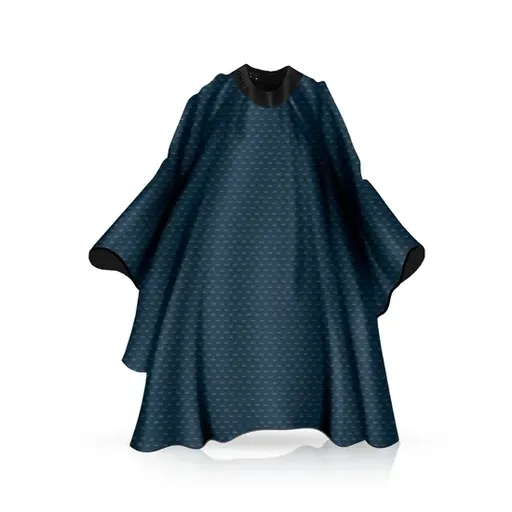 Pelerina Tuns Pop Barbers cu Guler Neopren, Inchidere Capse, Logo spate