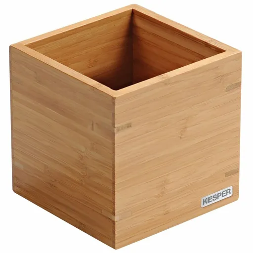 Kesper 58190 Cutie universală din bambus, 13 x 13x 13 cm