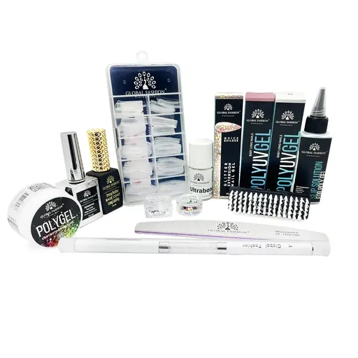 Kit Polygel Global Fashion 12 Produse, TPO Free