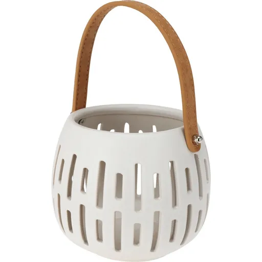 Felinar decorativ White, 14,5 x 12 cm