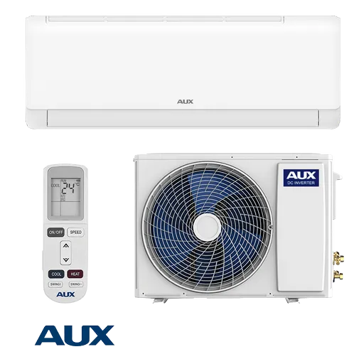 Aparat de aer conditionat inverter AUX New-Q ASW-H12C5B4/QCR3DI-C0, 12 000BTU, 25 m², A++ / A+, R-32, Alb