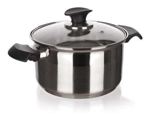 Oala din otel inoxidabil cu capac