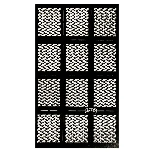 Sablon pentru unghii 3D JV212 Oranjollie