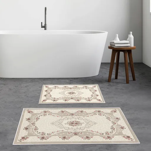 Set covorase de baie, L'essentiel Maison, Kt454, Multicolor