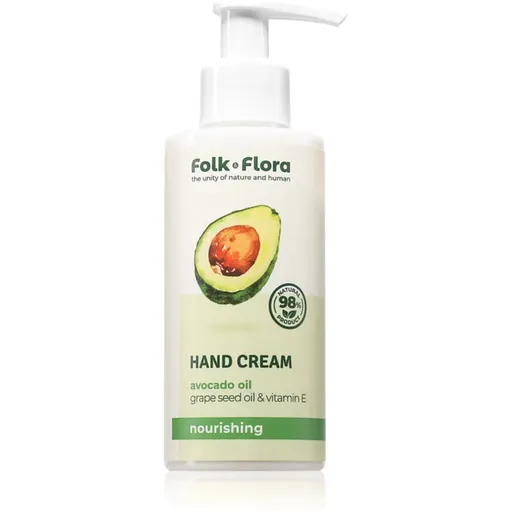 Folk & Flora Avocado Oil crema nutritiva de maini 150 ml