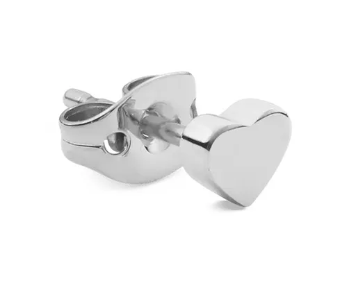 Daniel Wellington Cercel single din oțel Inimă DW00400877