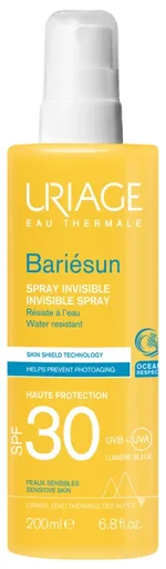 Uriage Spray de protecție solară SPF 30 Bariesun (Invisible Spray) 200 ml