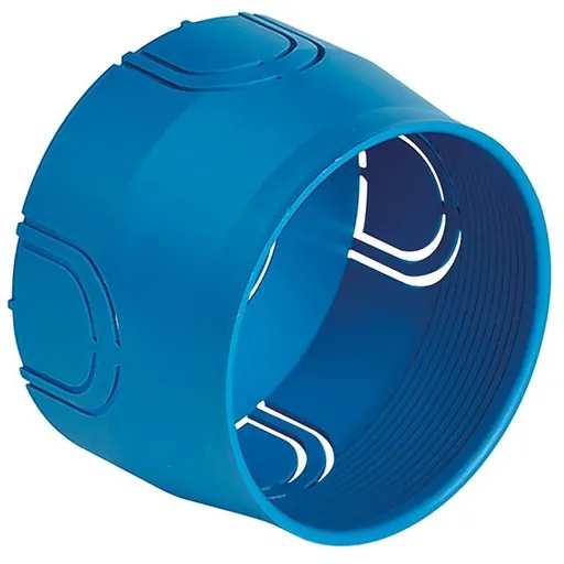 Doza aparataj incastrata in zidarie Vimar Neve Up V71001, diametru 60mm albastru