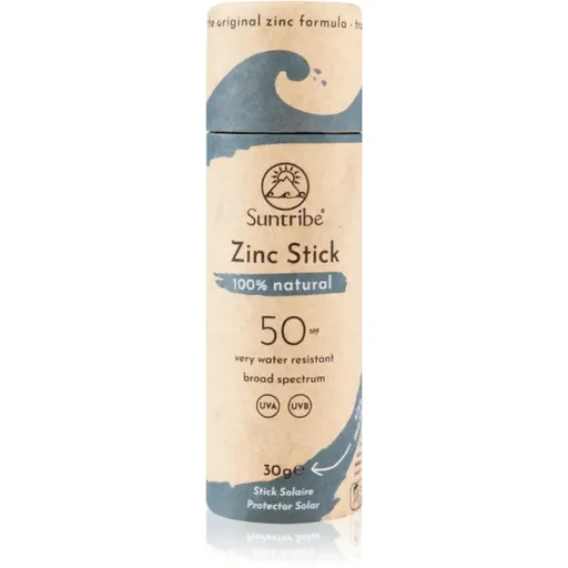 Suntribe Sports Zinc Stick baton de protecție minerală pe zonele sensibile SPF 50 Ocean Blue 30 g