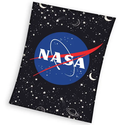 Carbotex Pătură pentru copii NASA Spațiu, 130 x 170 cm