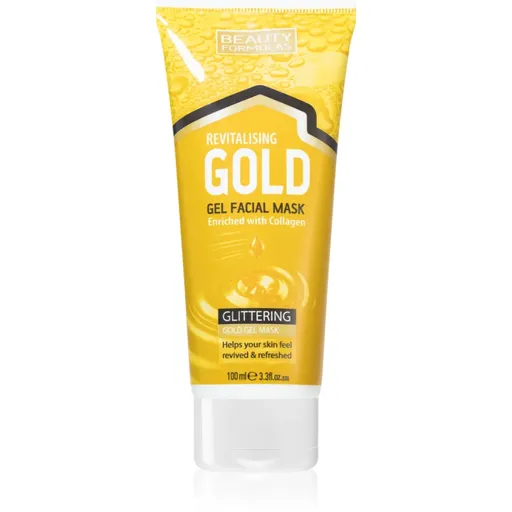 Beauty Formulas Gold masca gel cu colagen 100 ml