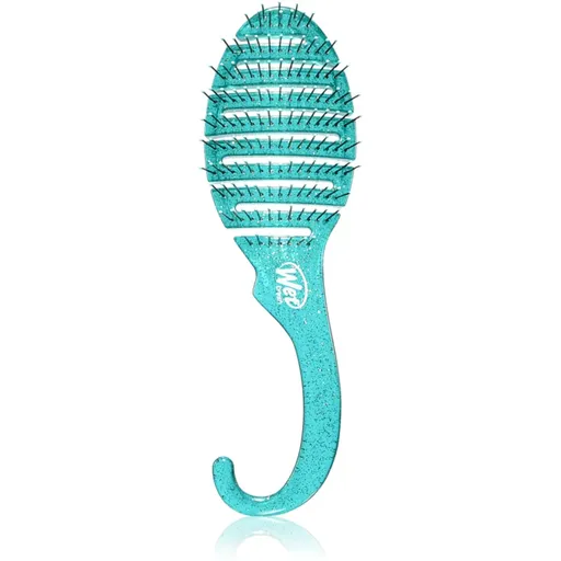 Wet Brush Shower Glitter Dtangler Pink perie de par in dus Teal 1 buc