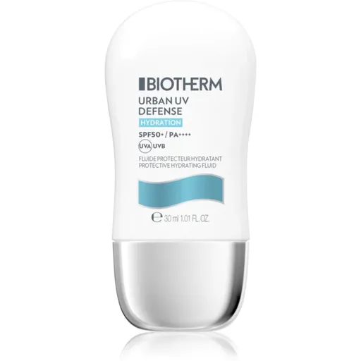 Biotherm Urban UV Defense Protective Hydrating Fluid SPF50+ crema de fata hidratanta cu SPF pentru femei 30x1 ml