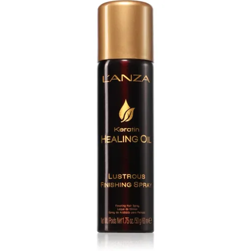 L'anza Keratin Healing Oil Lustrous Finishing Spray spray styling pentru un par stralucitor si catifelat 60 ml
