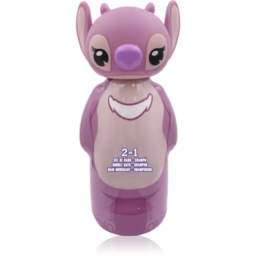 Disney Stitch Angel sampon si spuma de baie 2 in 1 pentru copii 300 ml